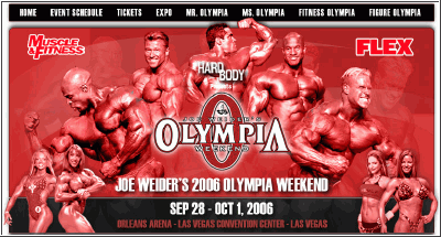 Joe Weider's 2006 Olympia Weekend